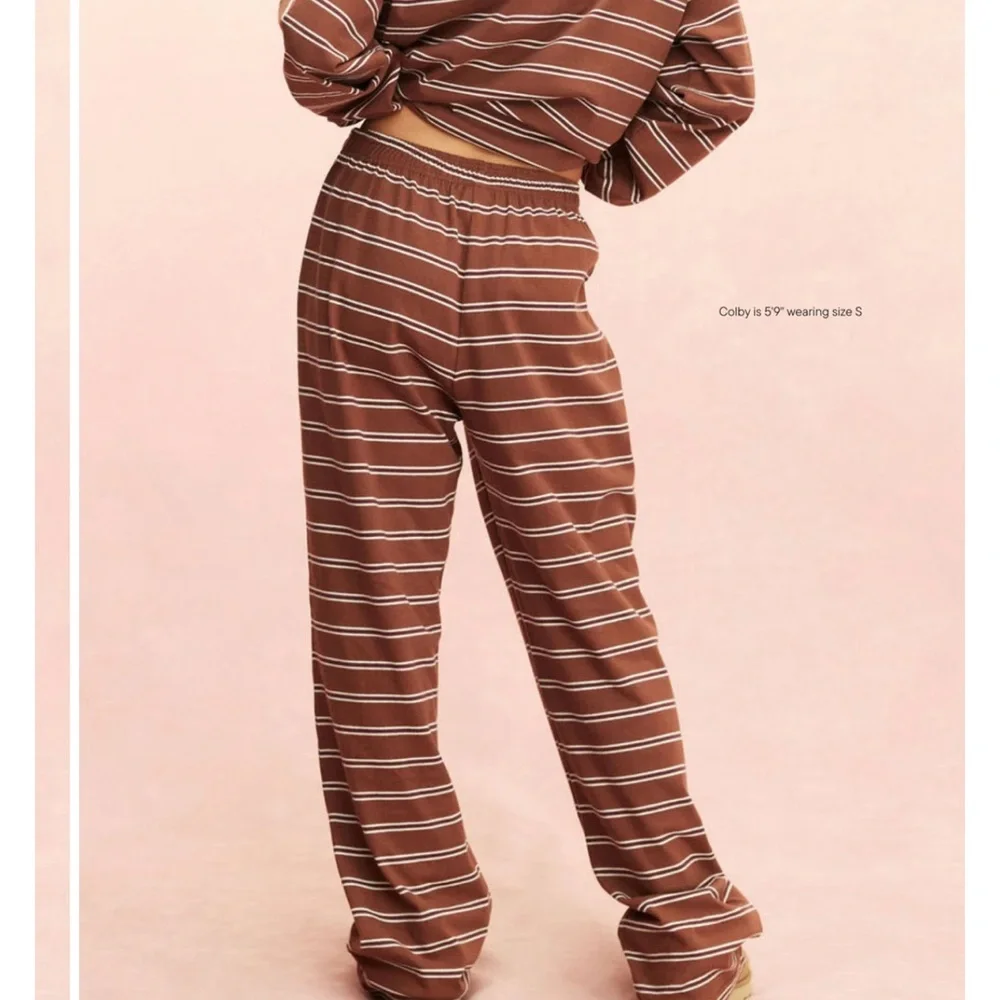 Parke Striped boxer pants - Picture 3 of 4